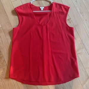 J crew sleeveless top
